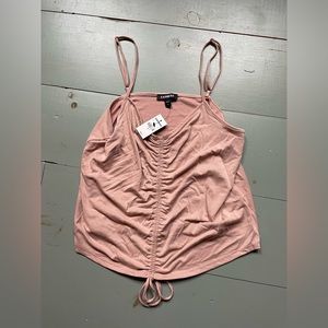 Express Light Pink Tank Top NWT